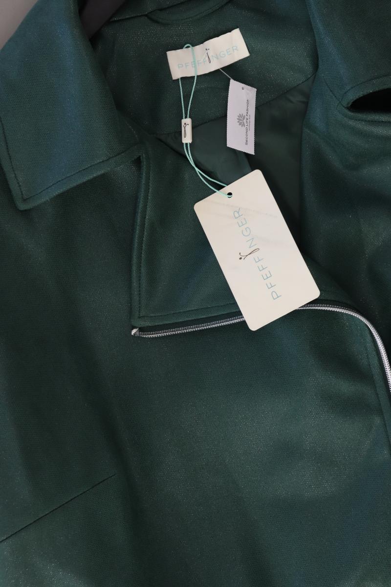 Pfeffinger Kunstlederjacke Gr. 46 neu mit Etikett grün aus Polyester