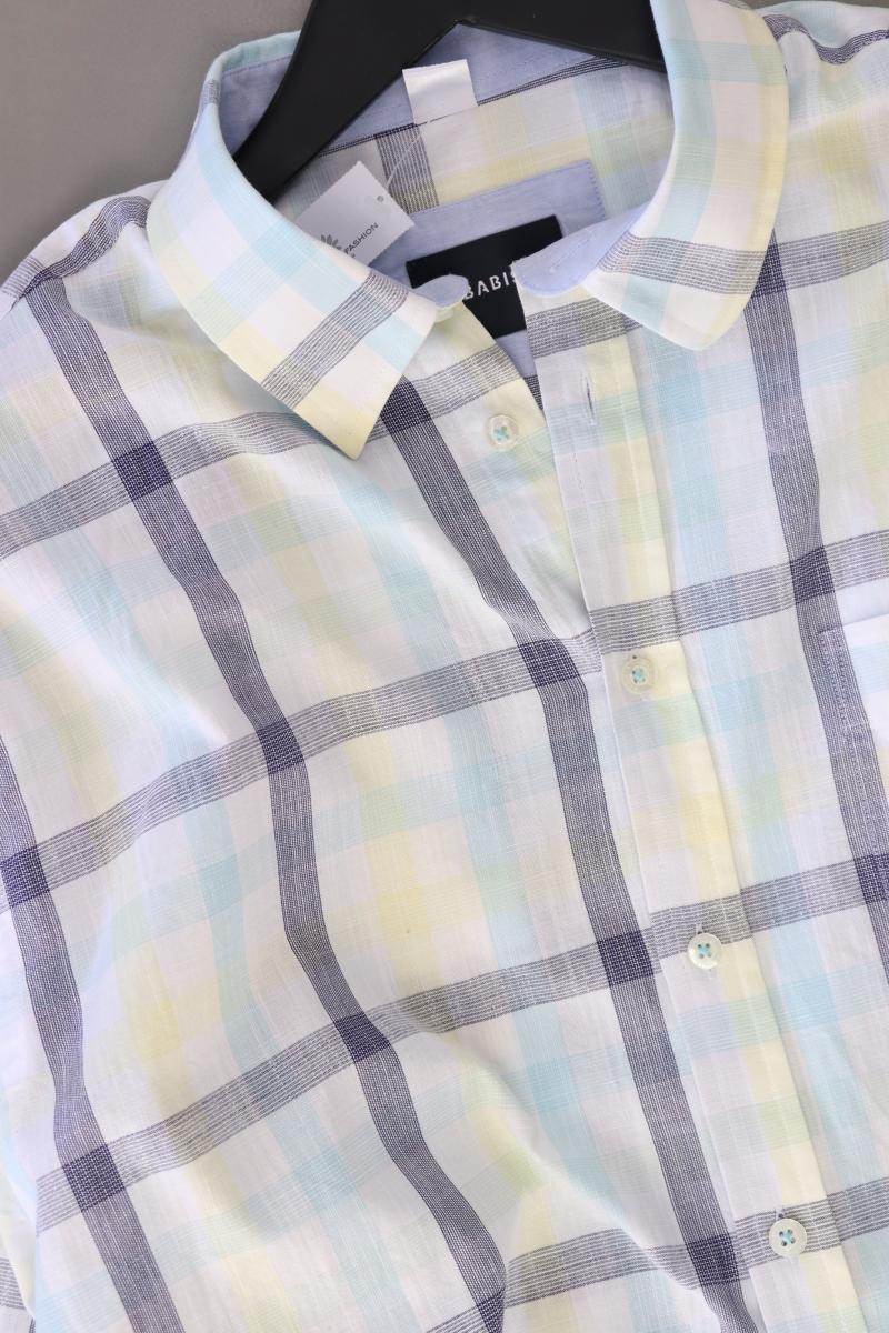 Babista Karohemd für Herren Gr. Hemdgröße 41/42 kariert Kurzarm blau