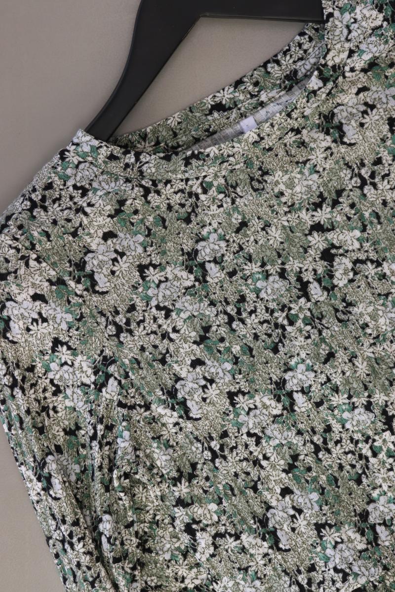 Hollys Kleid Gr. S mit Blumenmuster Langarm grün aus Polyester