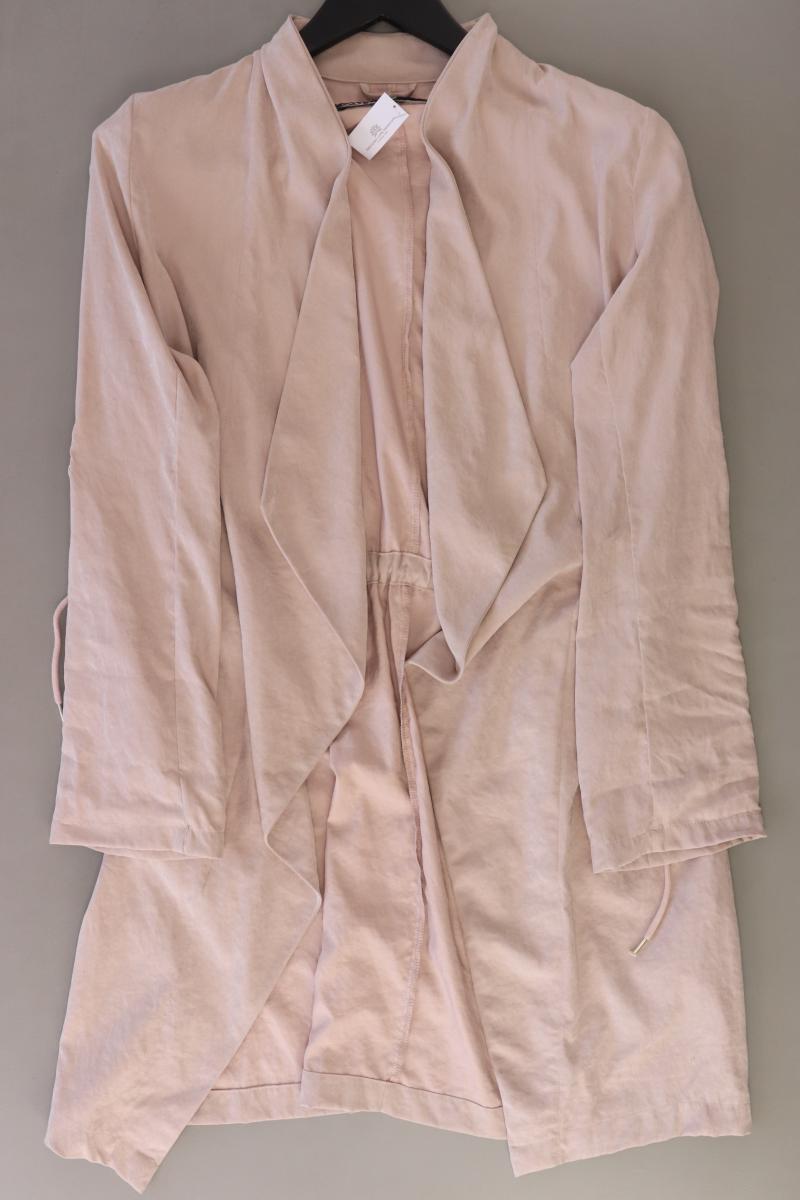 Zara Übergangsmantel Gr. XS rosa aus Polyester