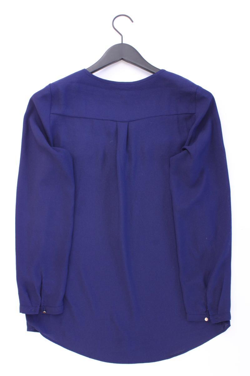 Esprit Langarmbluse Gr. 36 blau aus Polyester
