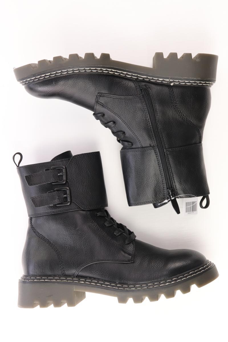 pamela stern Stiefeletten Gr. 38 neuwertig schwarz aus Leder