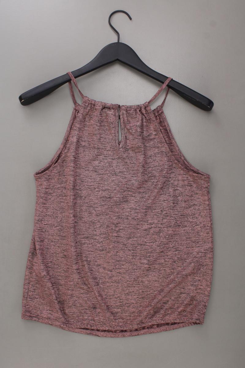 Esprit Spaghetti-Top Gr. XS neuwertig mit Glitzer lila aus Polyester