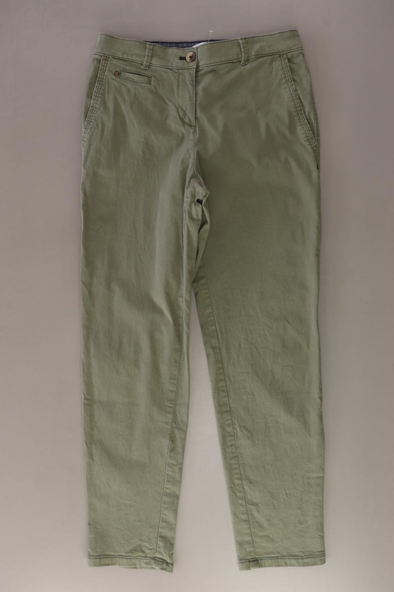 Christian Berg Chinohose Gr. 34 olivgrün aus Baumwolle