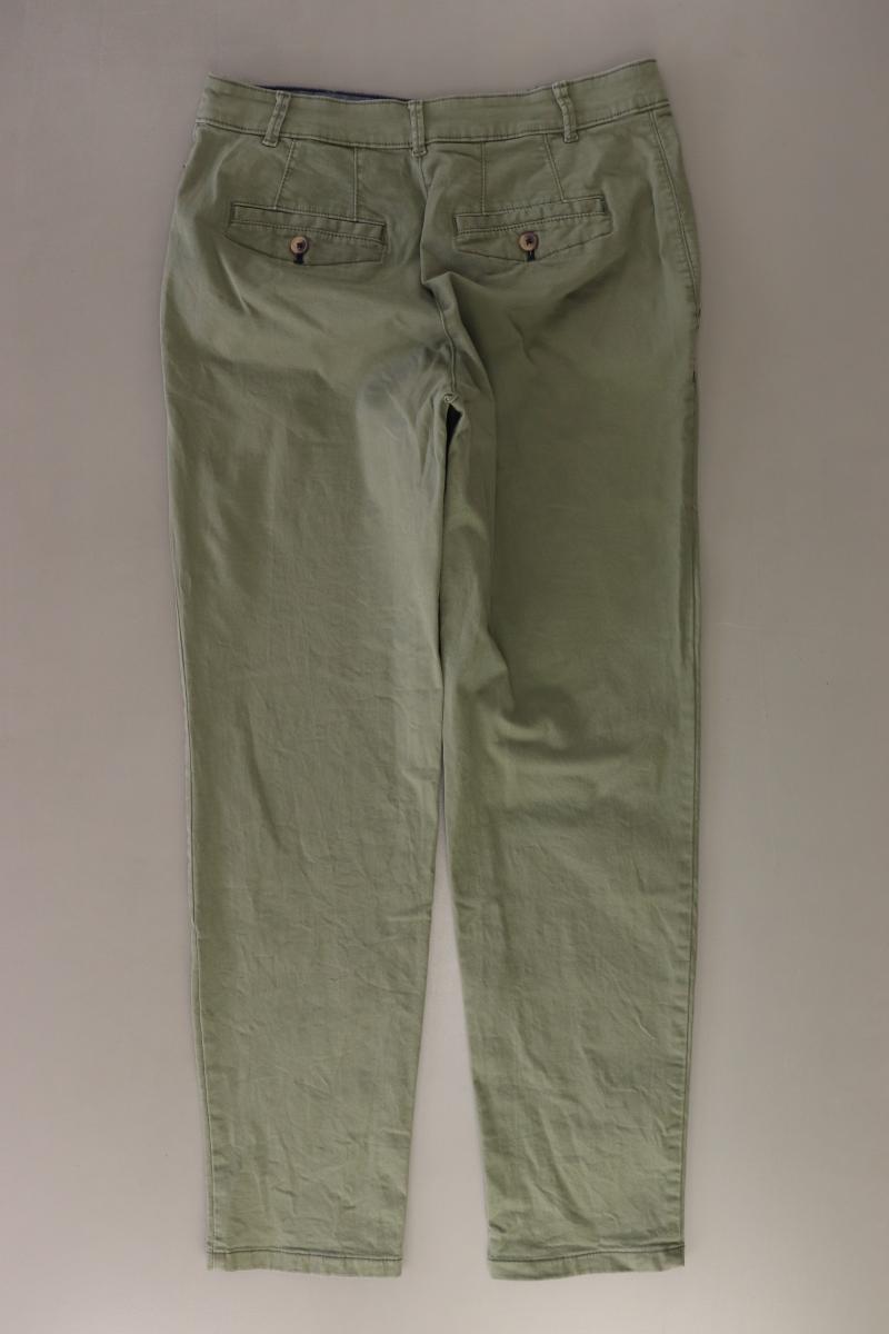 Christian Berg Chinohose Gr. 34 olivgrün aus Baumwolle