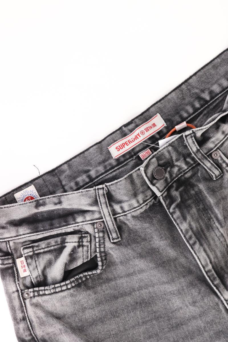 Superdry Mom Jeans Gr. W32/L30 neuwertig grau aus Baumwolle