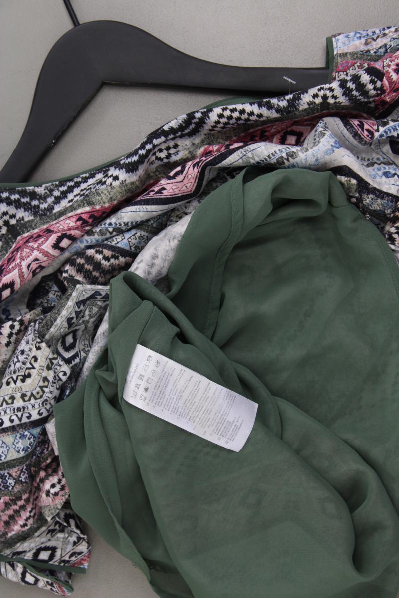 edc by Esprit Midikleid Gr. 32 neuwertig 3/4 Ärmel mehrfarbig aus Viskose