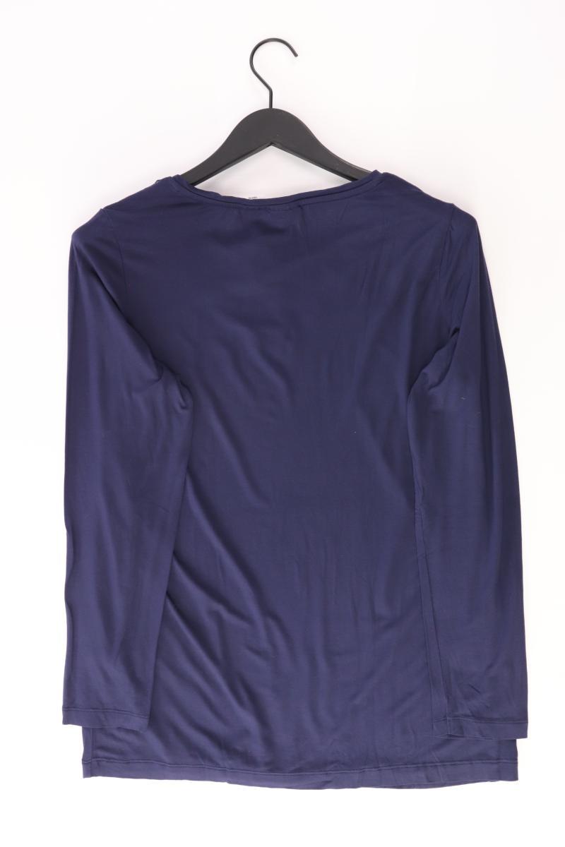 Laura Kent Longsleeve-Shirt Gr. 44 Langarm blau aus Viskose