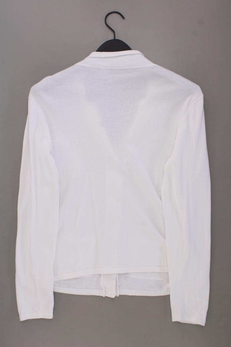 Best Connections Strickjacke Gr. 44 Langarm creme aus Baumwolle