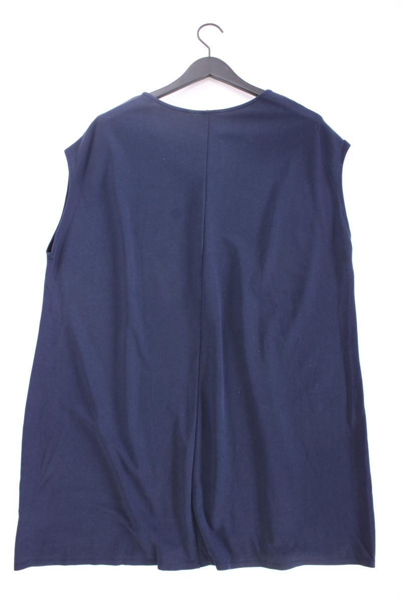 Tom Tailor Kurzarmkleid Gr. 52 blau aus Viskose