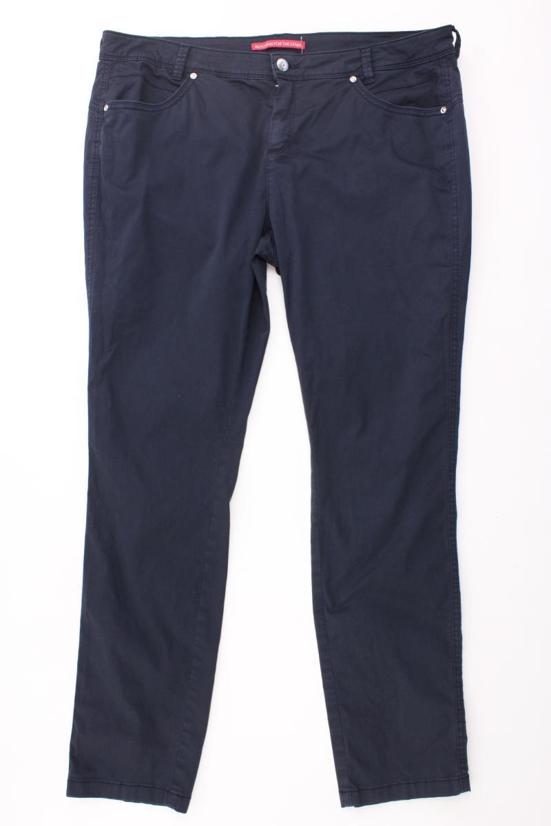 Street One Hose Gr. 44/L30 blau aus Baumwolle