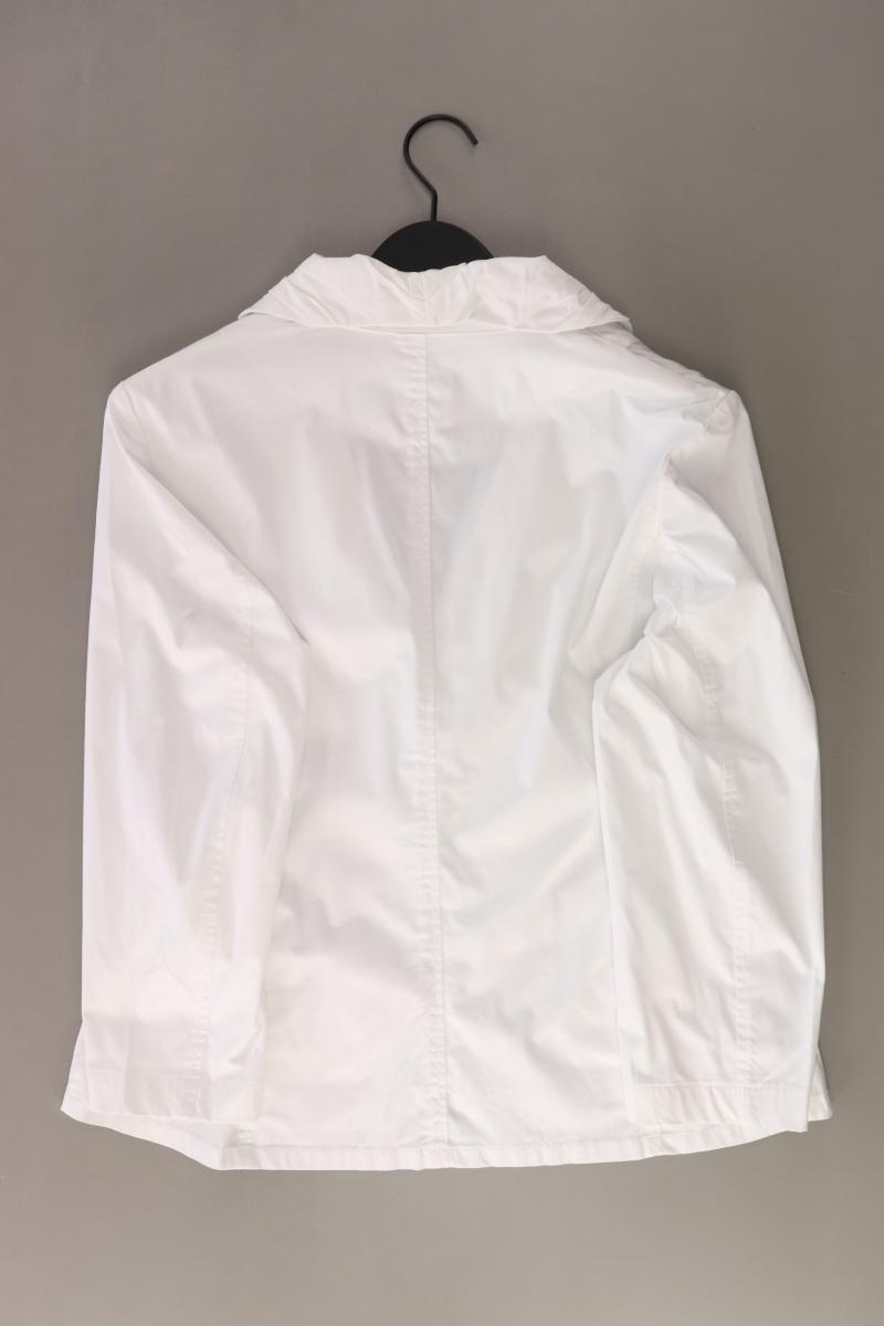 Frank Walder Regular Blazer Gr. 42 weiß aus Baumwolle