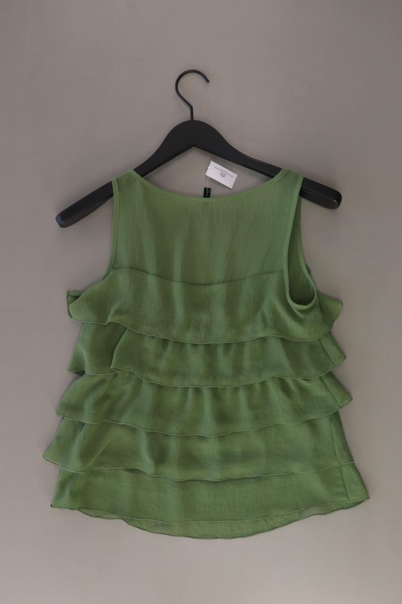 Benetton Regular Bluse Gr. S Träger grün aus Polyester
