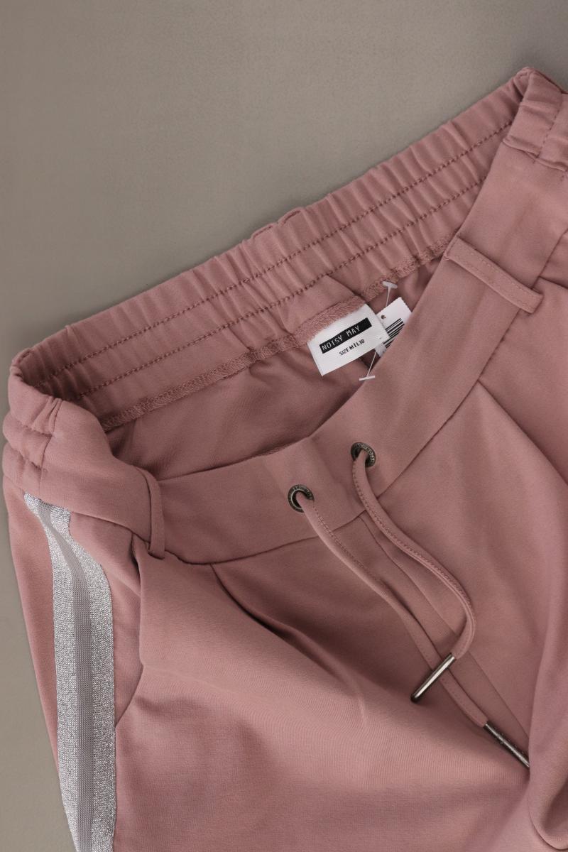 Noisy May Stoffhose Gr. M/L30 rosa aus Baumwolle