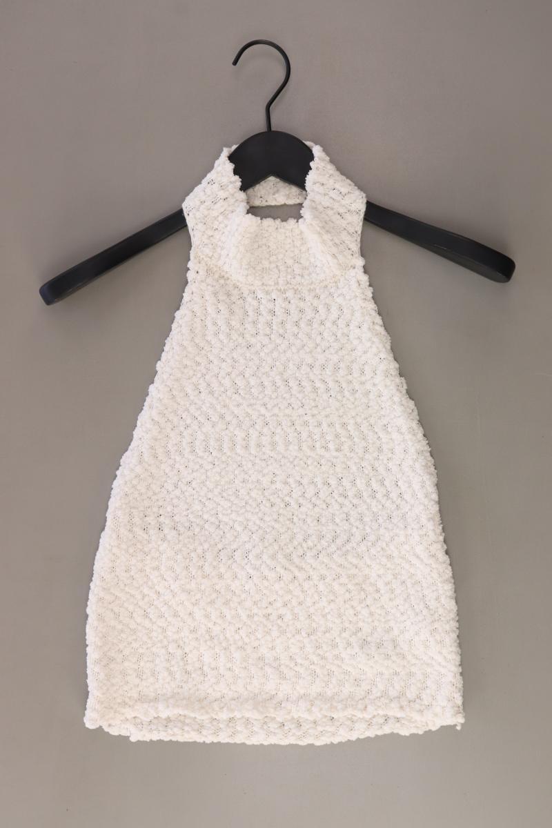 Zara Neckholdertop Gr. L creme aus Polyester