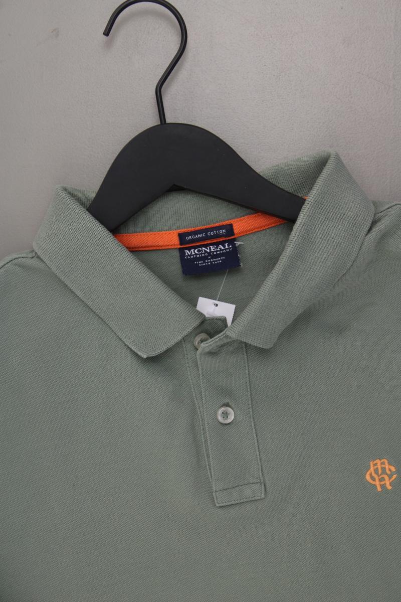McNeal Poloshirt für Herren Gr. XL Kurzarm grün aus Baumwolle