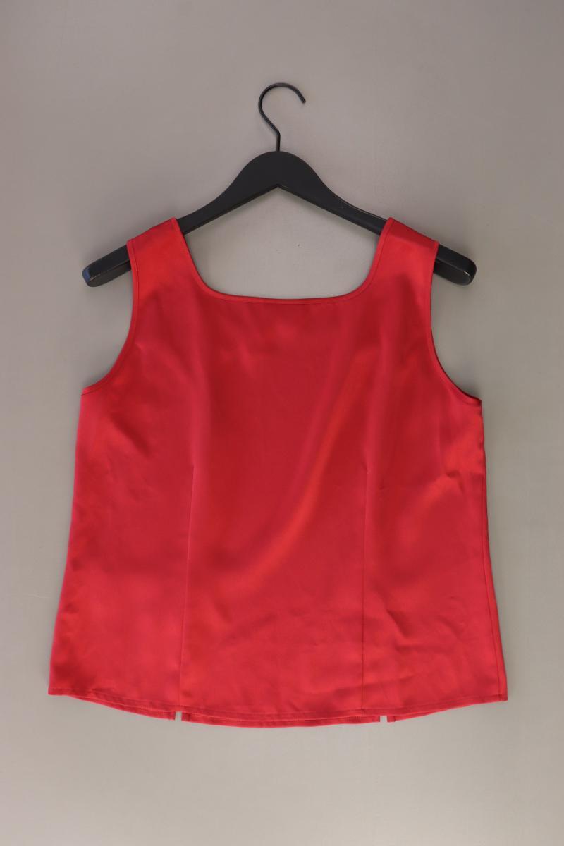 Sommermann Regular Bluse Gr. 42 Träger rot aus Polyester