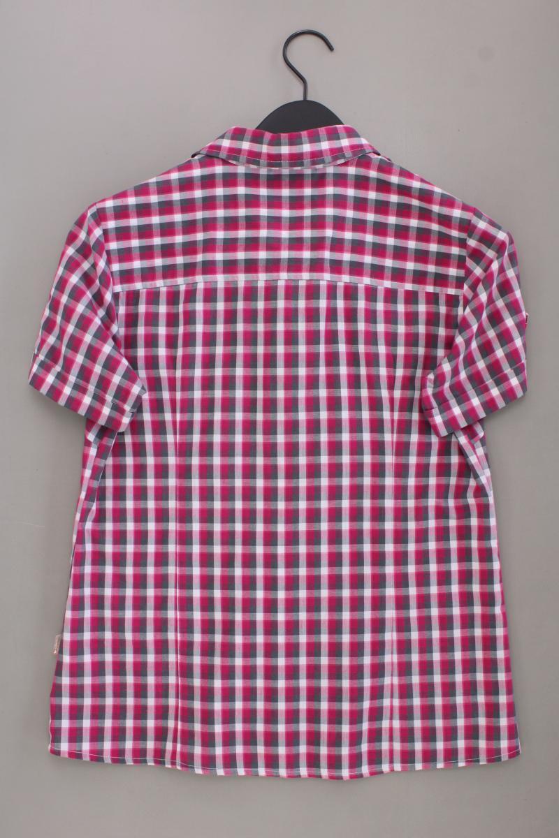 Hickory Karobluse Gr. 40 kariert Kurzarm pink aus Polyester