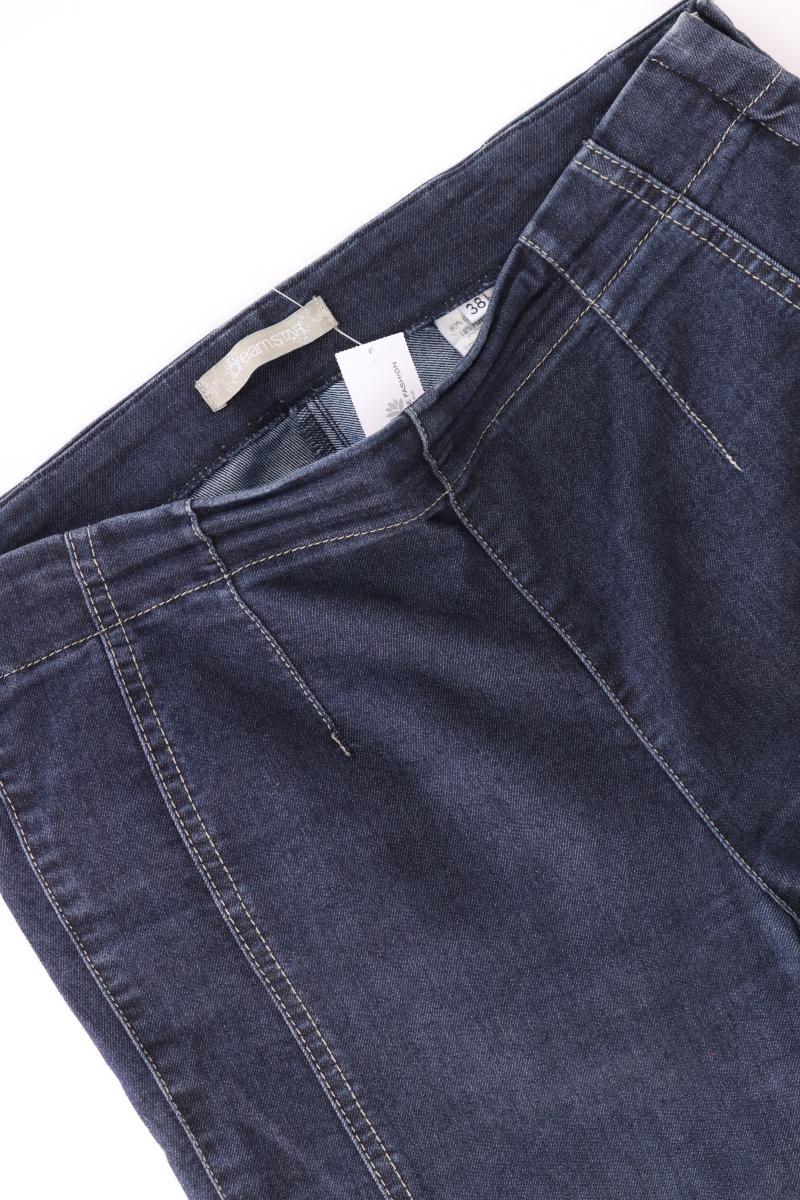 dreamstar 7/8 Jeans Gr. 38 blau aus Baumwolle
