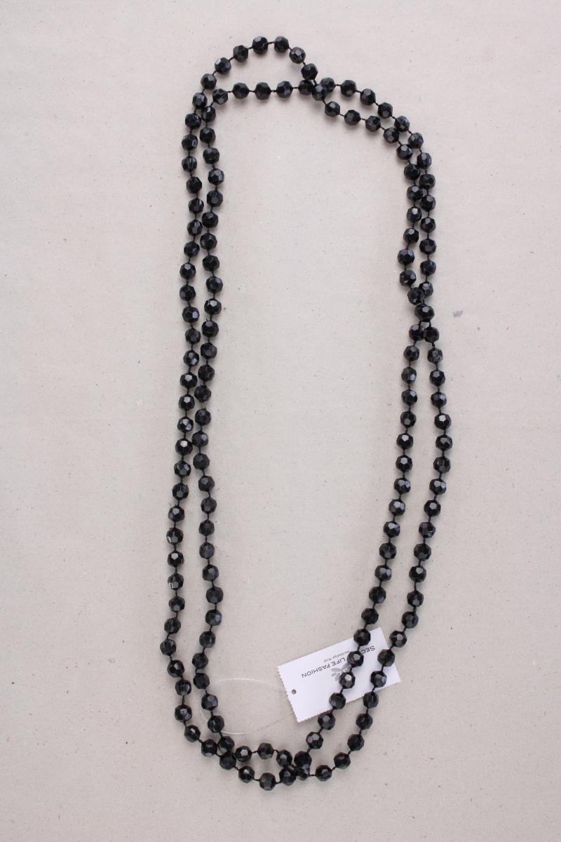 Halskette neuwertig schwarz