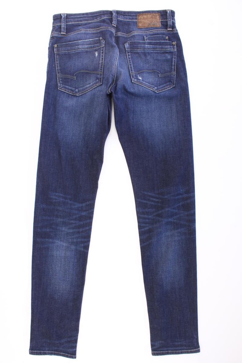 Mavi Skinny Jeans für Herren Gr. W34/L34 Modell James blau aus Baumwolle