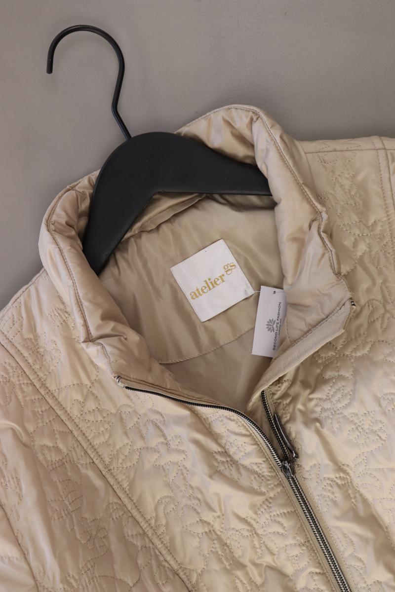 atelier Lange Jacke Gr. 42 creme aus Polyester