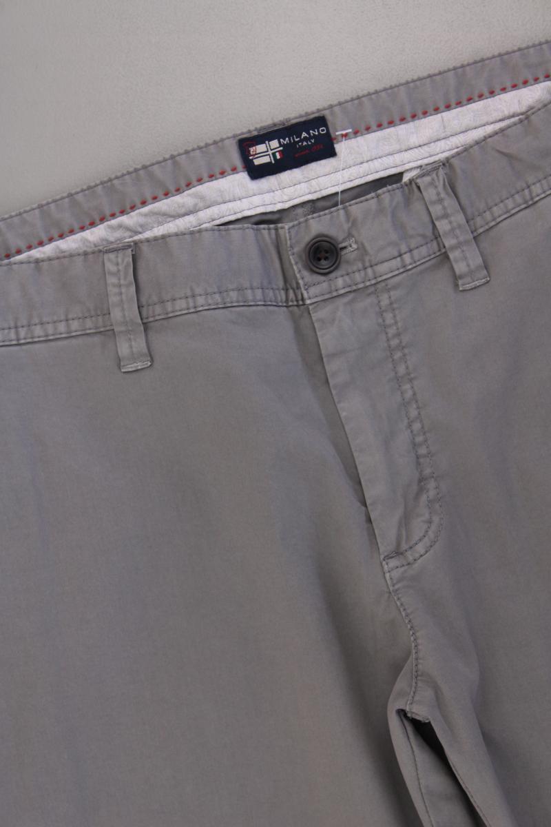 Milano Italy Chinohose für Herren Gr. W34/L34 grau aus Baumwolle