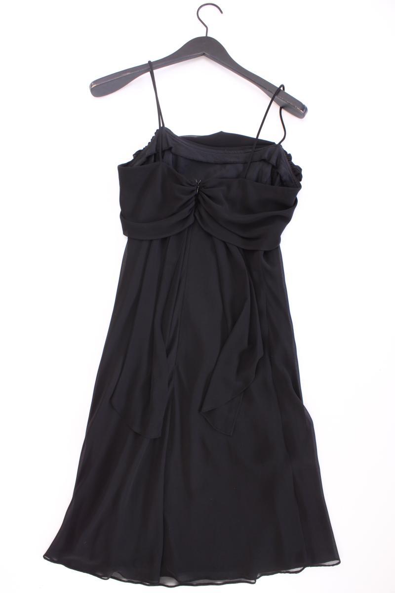 Marco Pecci Abendkleid Gr. 38 Träger schwarz aus Polyester
