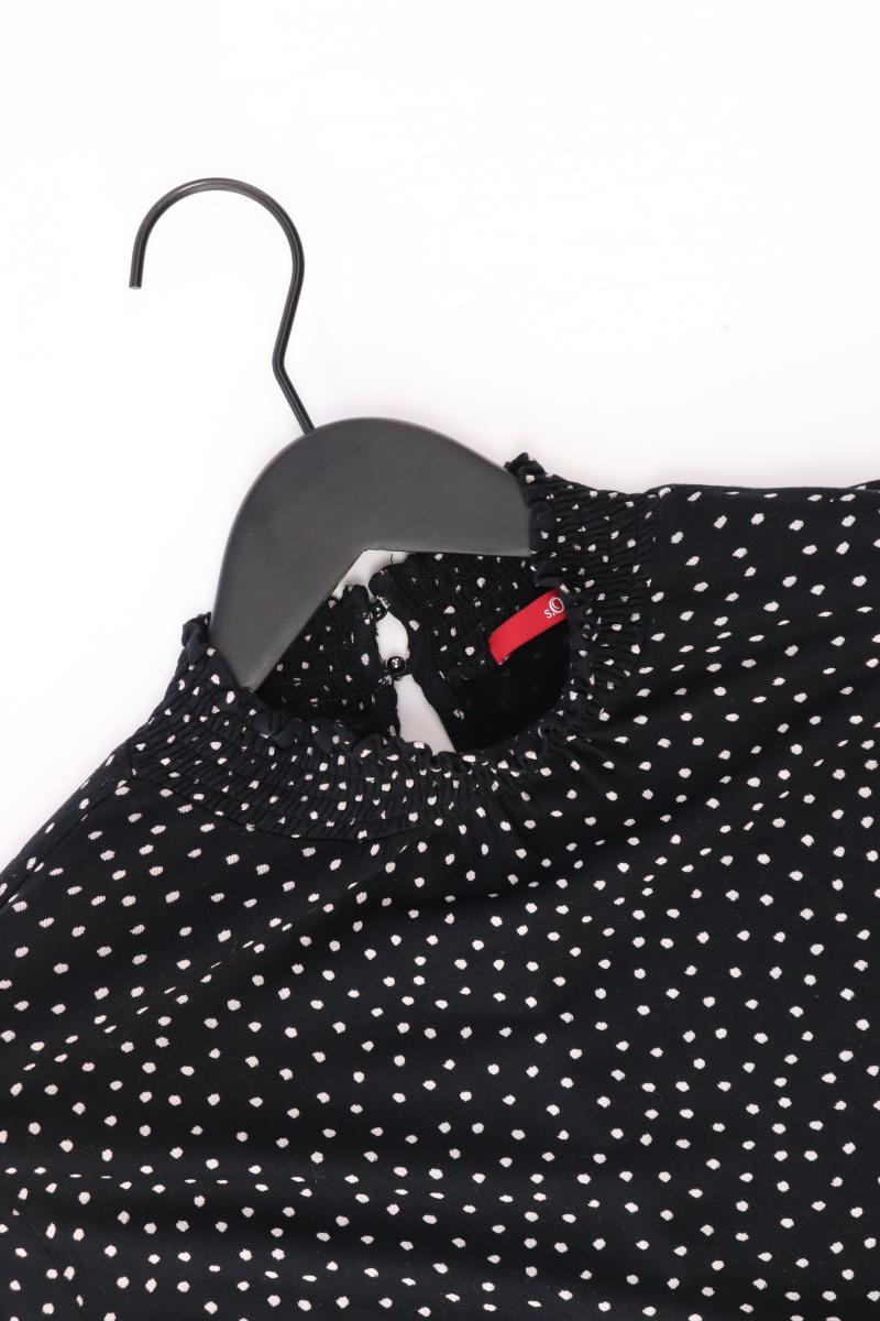s.Oliver Longsleeve-Shirt Gr. 38 Langarm schwarz aus Viskose