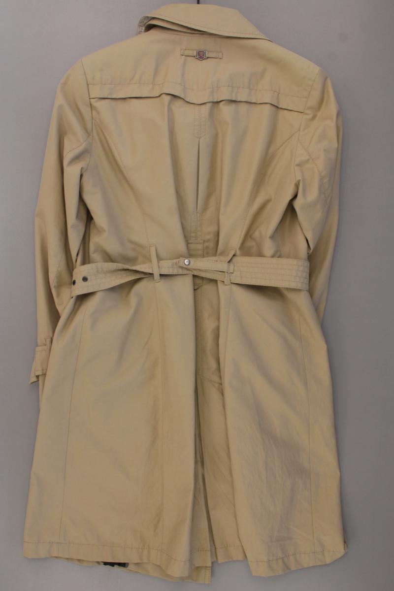 Fuchs Schmitt Trenchcoat Gr. 40 neuwertig mit Gürtel braun aus Baumwolle