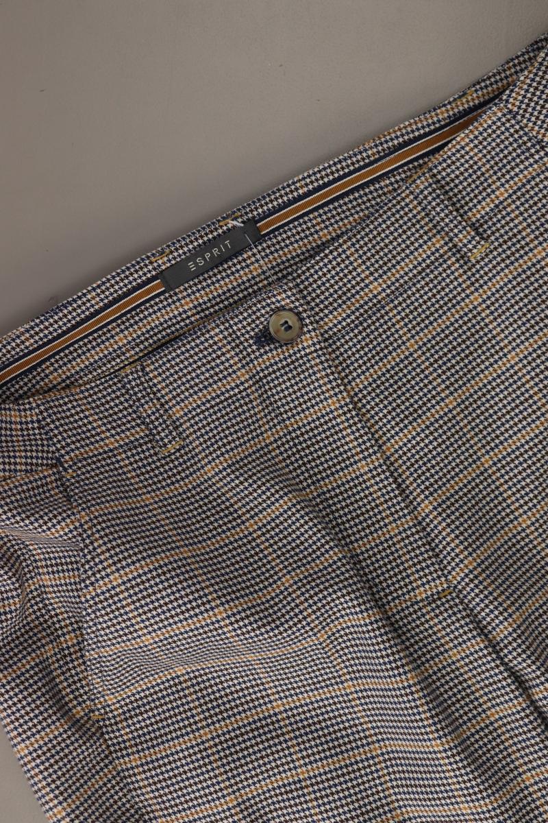 Esprit Hose Gr. 38 hahnentritt mehrfarbig aus Baumwolle