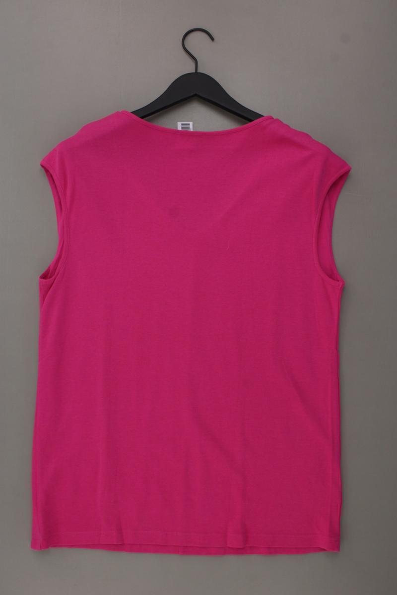 Street One Shirt mit V-Ausschnitt Gr. XL neuwertig Kurzarm pink