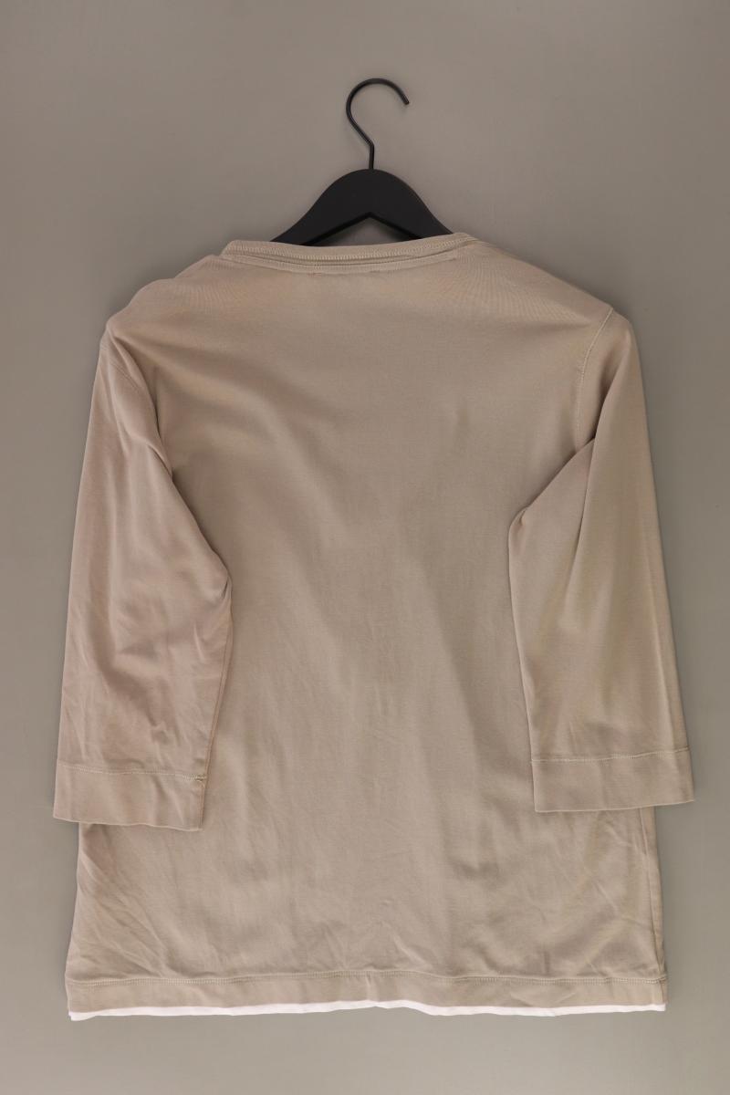 Brax Regular Shirt Gr. 46 3/4 Ärmel braun aus Baumwolle