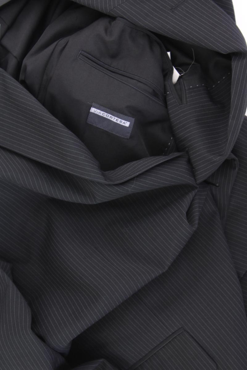 Via Cortesa Longsakko für Herren Gr. 54 gestreift schwarz aus Polyester