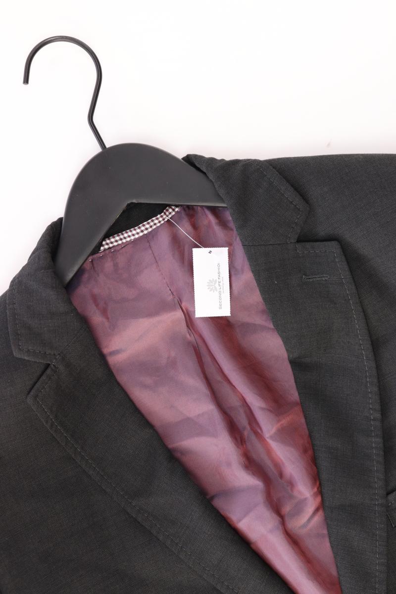 Jake*s Longsakko für Herren Gr. Langgröße 102 grau aus Polyester