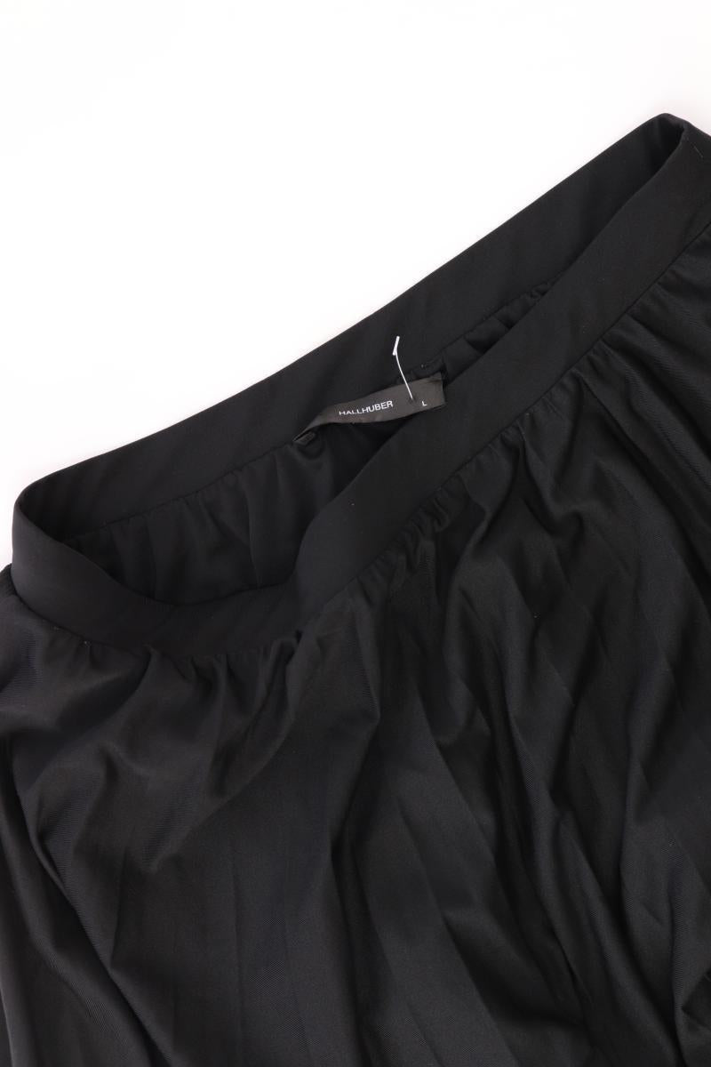 Hallhuber Faltenrock Gr. L schwarz aus Polyester