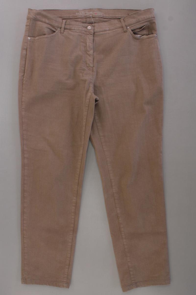 TONI Skinny Jeans Gr. 48 braun aus Baumwolle