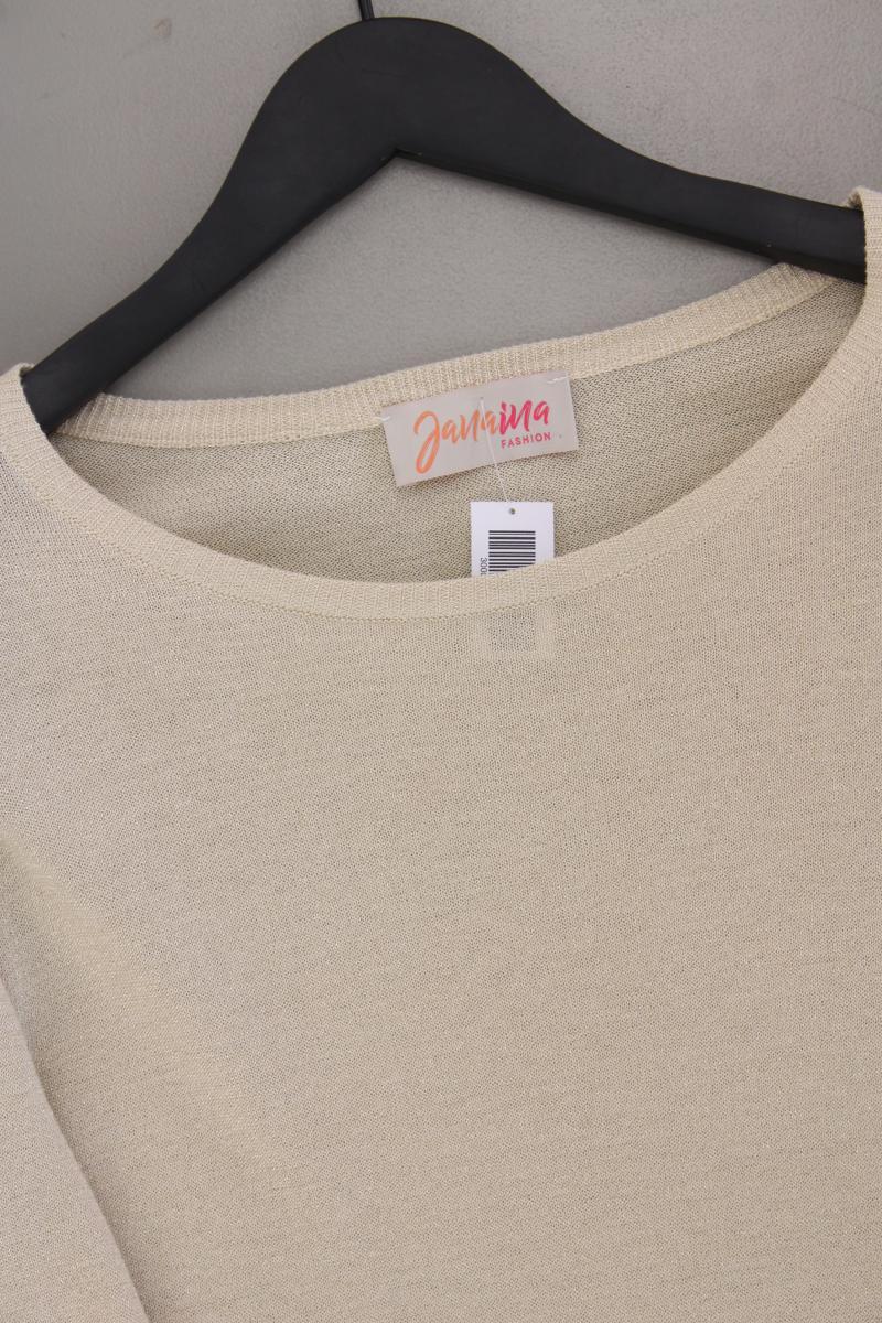 Jana Ina Fashion Feinstrickpullover Gr. 40 neuwertig gold aus Viskose