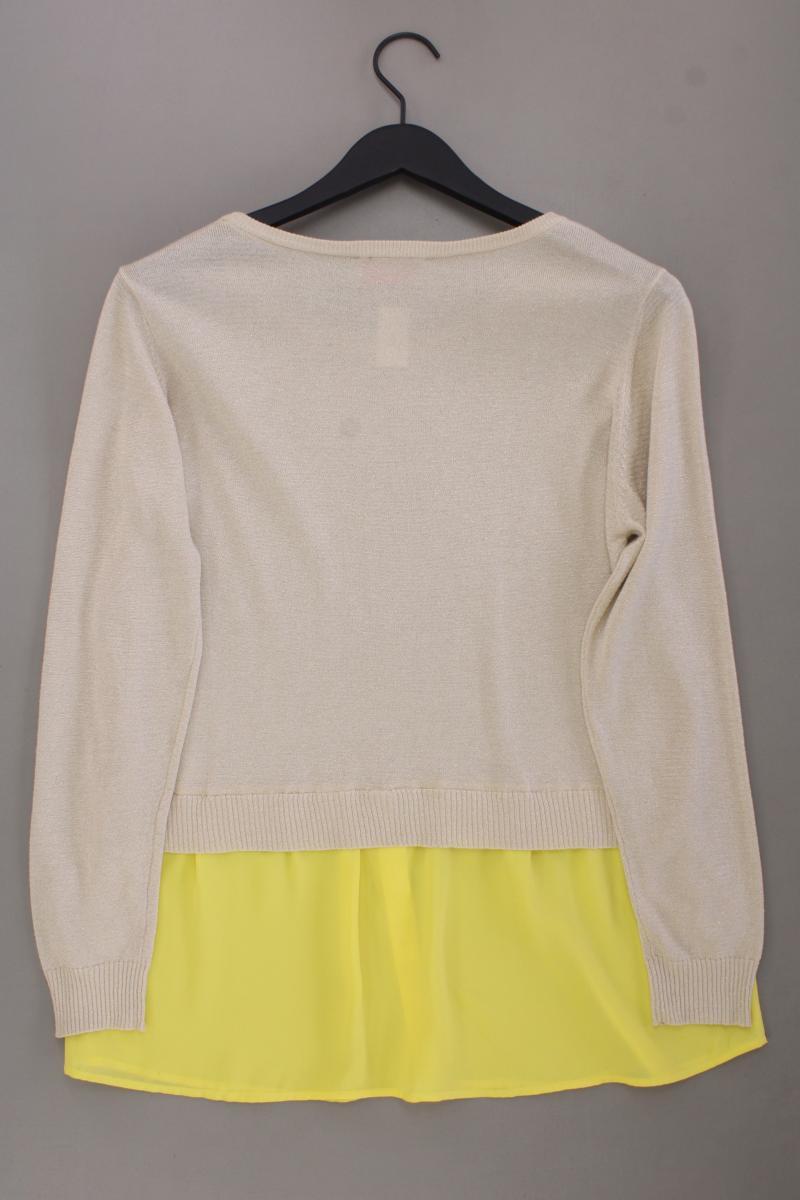 Jana Ina Fashion Feinstrickpullover Gr. 40 neuwertig gold aus Viskose