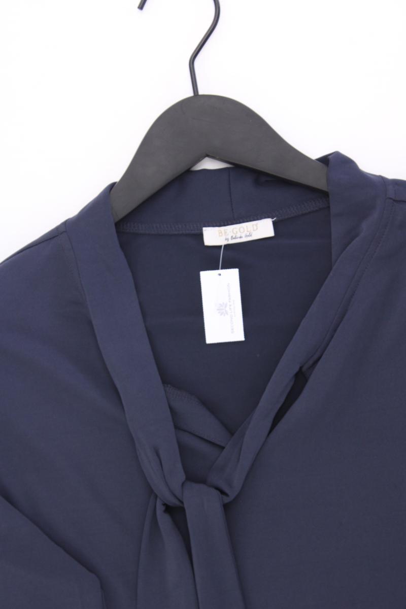 Be Gold by Belinda Gold Longsleeve-Shirt Gr. 40 Langarm blau aus Polyester