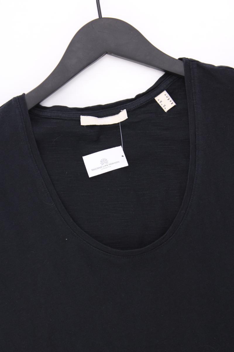 Esprit T-Shirt Gr. S Kurzarm schwarz aus Baumwolle