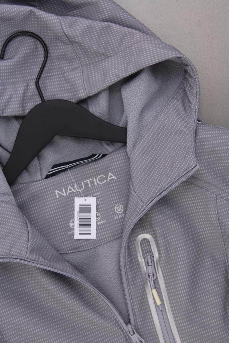 Nautica Kapuzenjacke Gr. XL grau aus Polyester