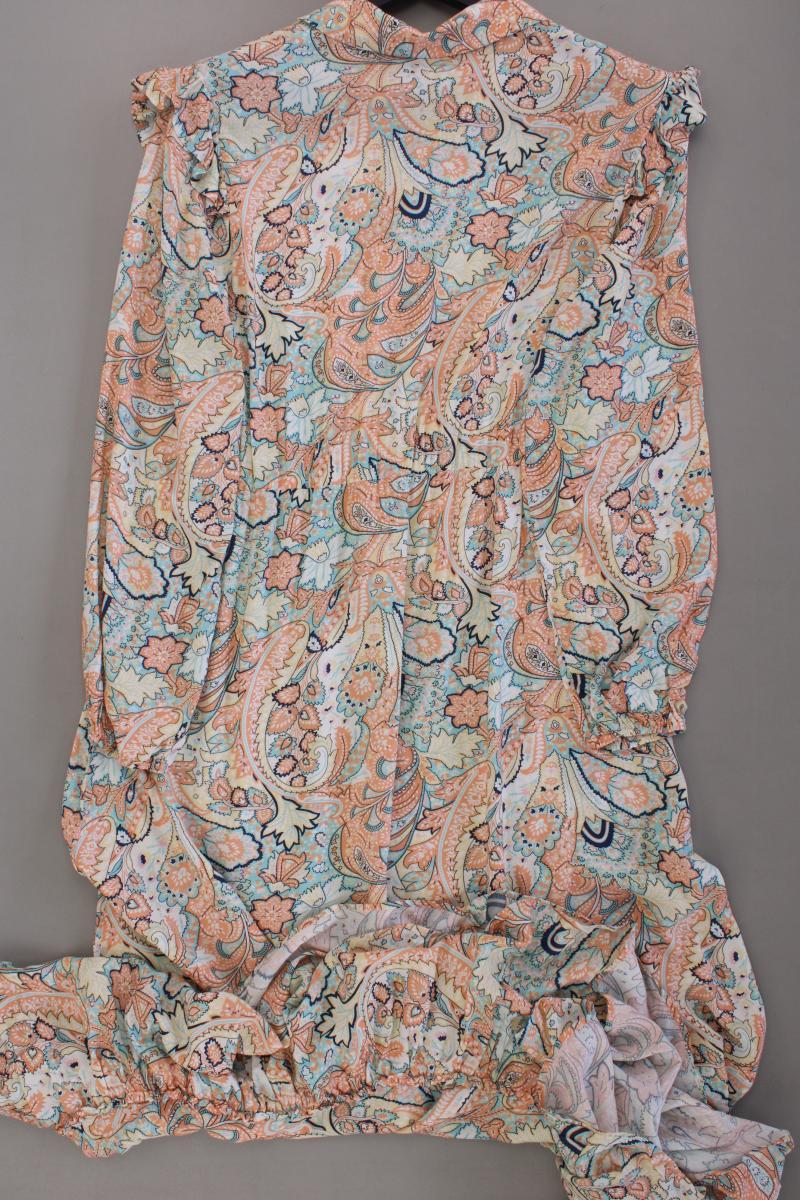 Sienna Langarmkleid Gr. 40 mit Paisleymuster mehrfarbig aus Viskose