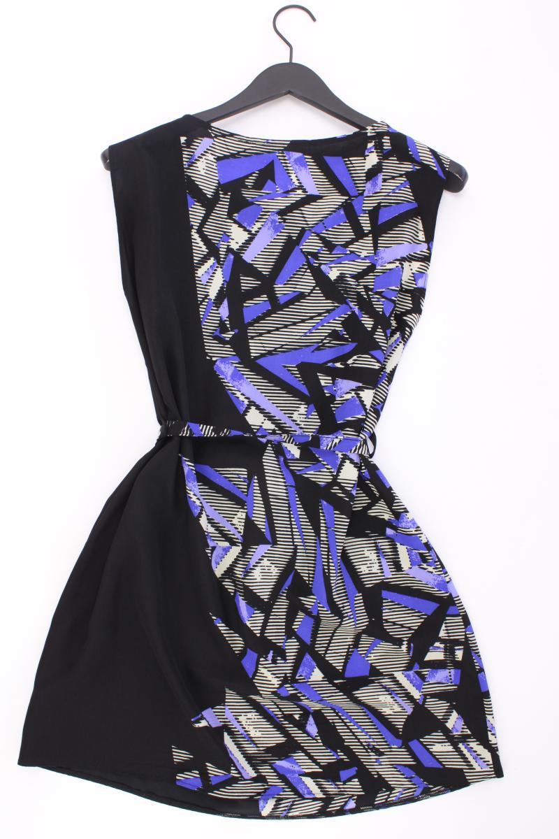 Dorothy Perkins Kurzarmkleid Gr. 40 mit Gürtel schwarz aus Polyester