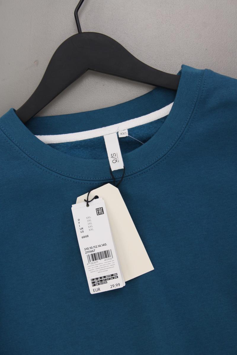 QS by s.Oliver Langarmpullover Gr. XXL neu mit Etikett Neupreis: 29,99€! blau