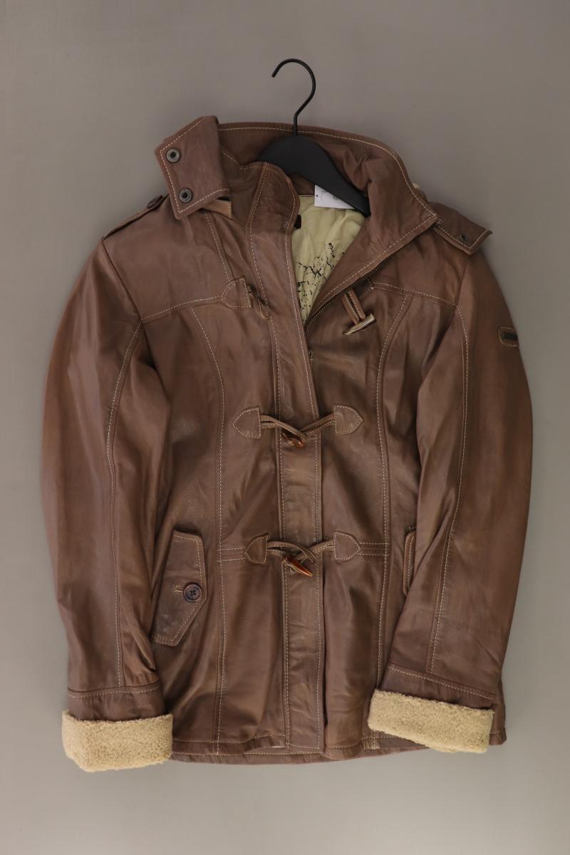 Cabrini Lederjacke Gr. 40 braun
