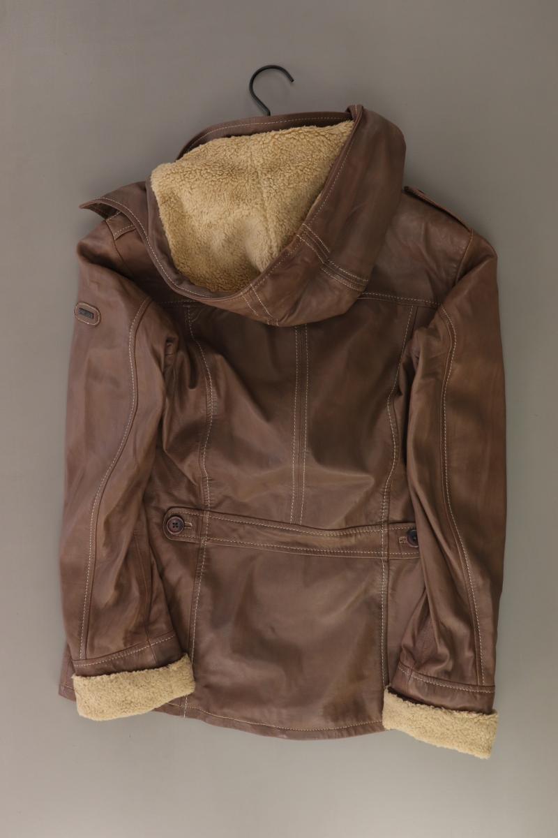 Cabrini Lederjacke Gr. 40 braun