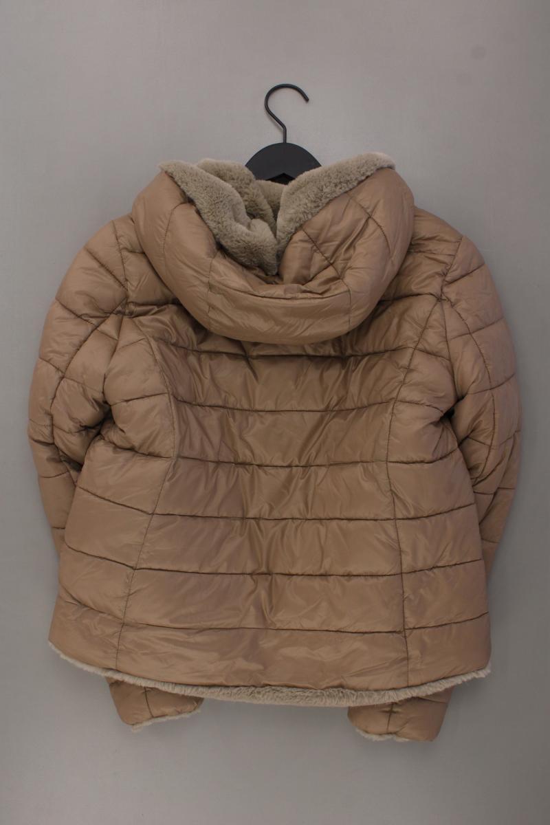 Oui Kapuzenjacke Gr. 40 braun aus Nylon