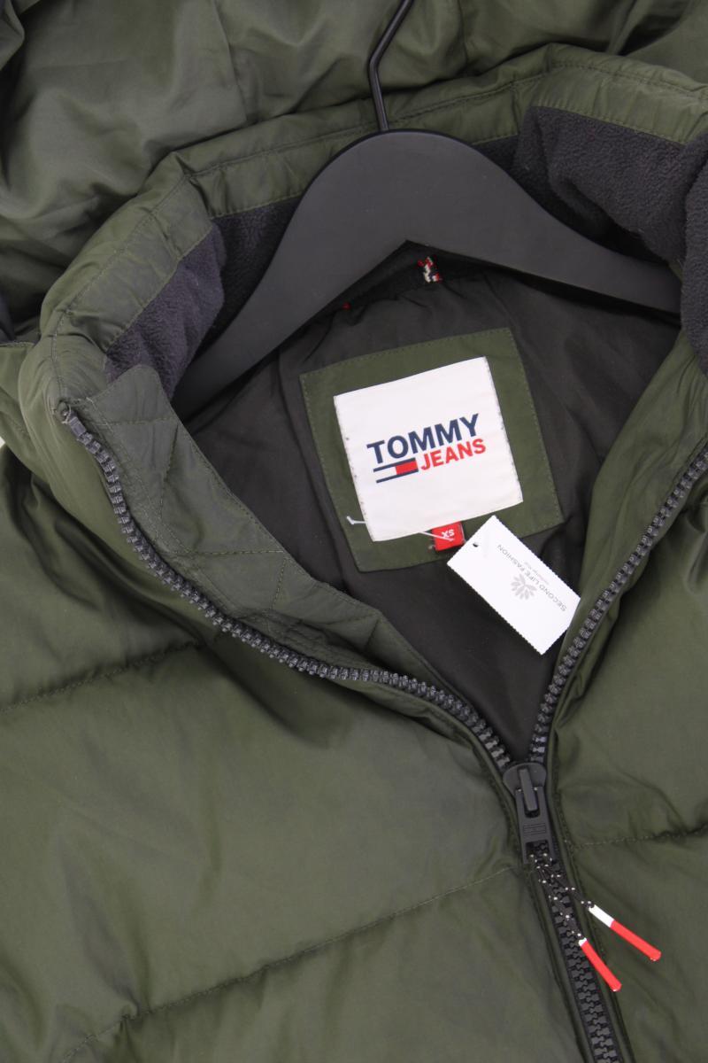 Tommy Jeans Daunenjacke für Herren Gr. XS olivgrün aus Polyester