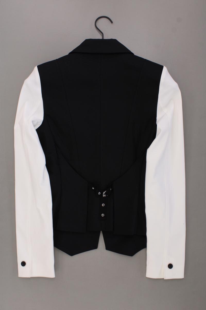 Expresso Slim Blazer Gr. 36 schwarz aus Baumwolle